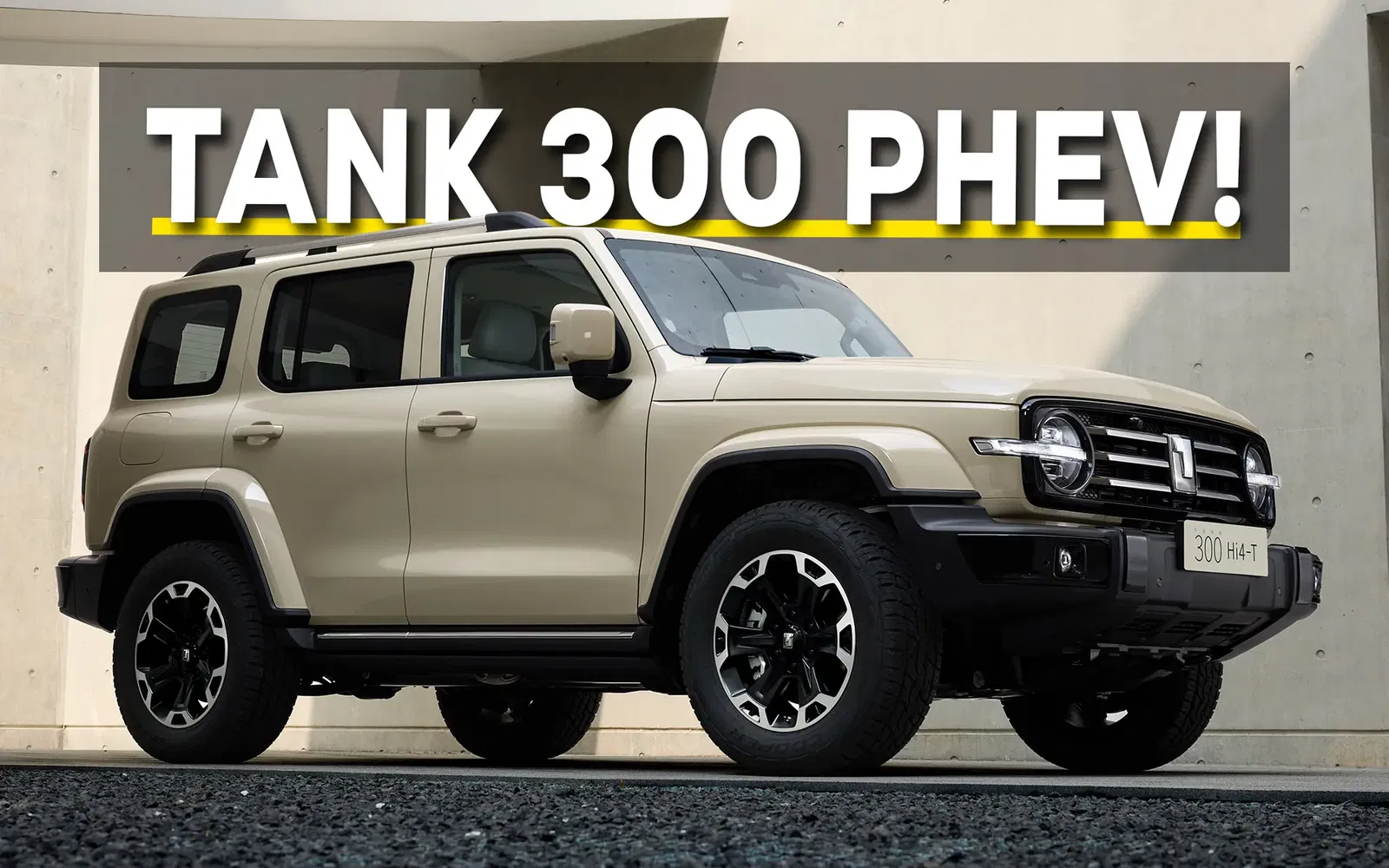 GWM Confirms Tank 300 Hi4-T PHEV for Australia: Q1 2026 Launch
