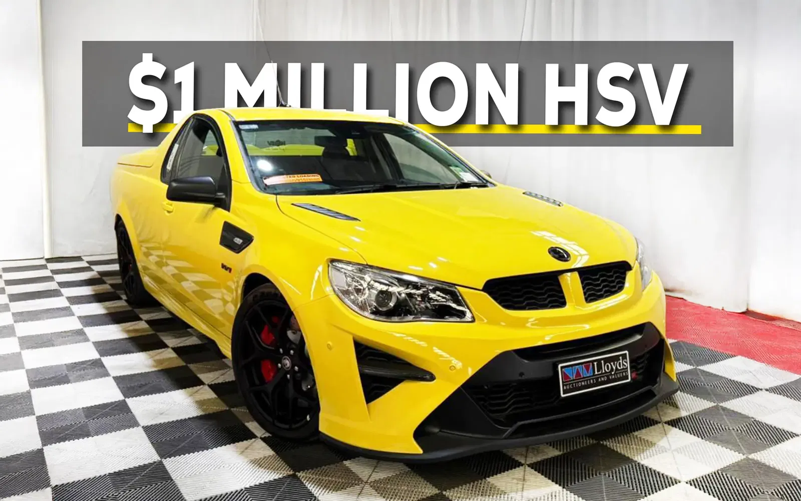 Rare Holden Ute Expected to Fetch Over $1 Million at Auction