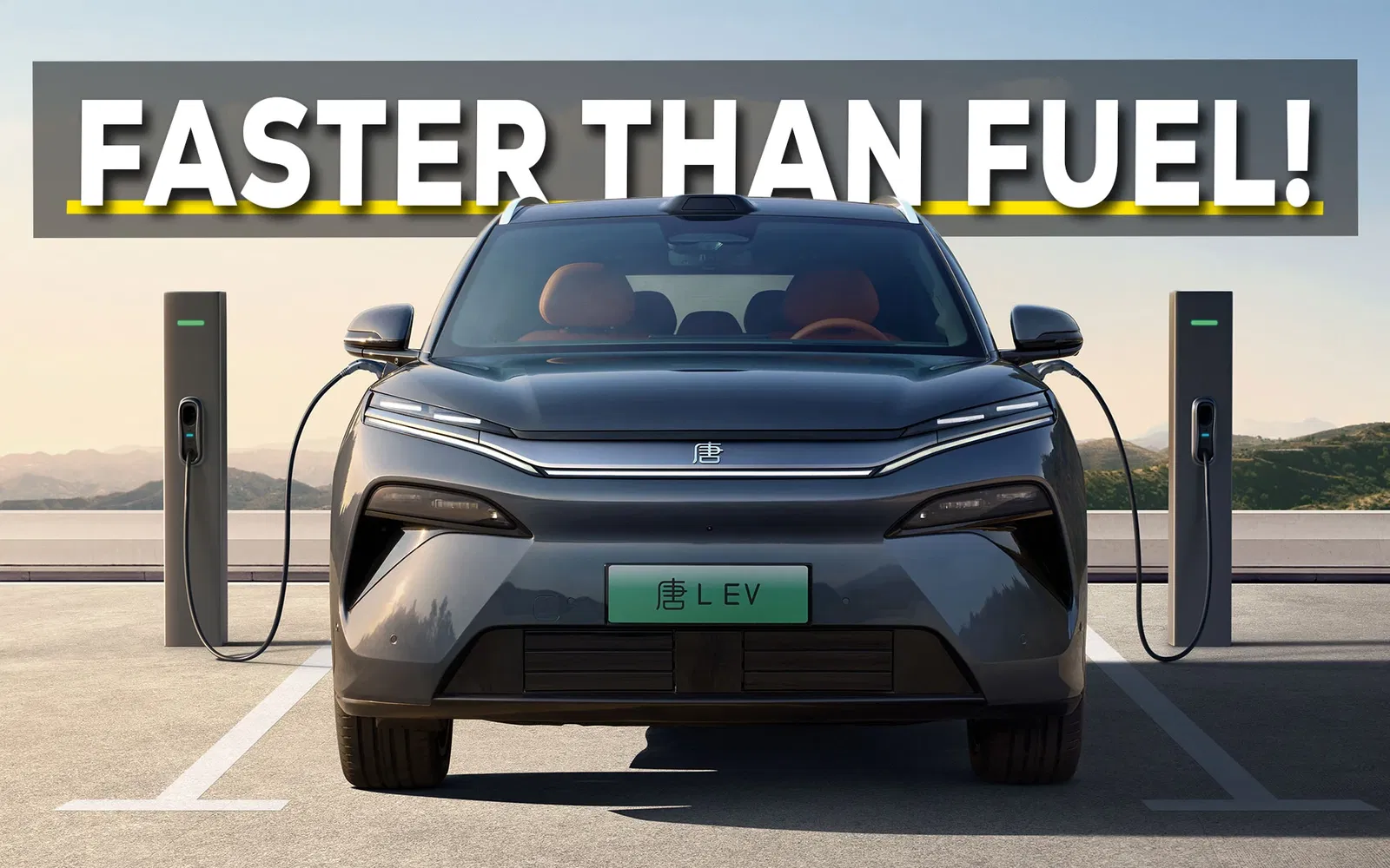 BYD can recharge your EV faster than a petrol car 