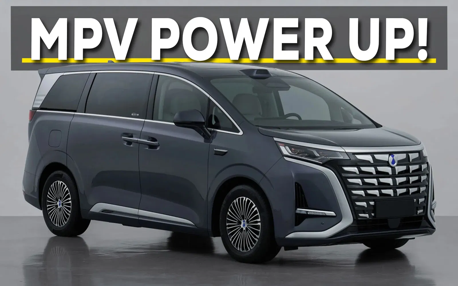 Updated Denza D9 electric MPV revealed 