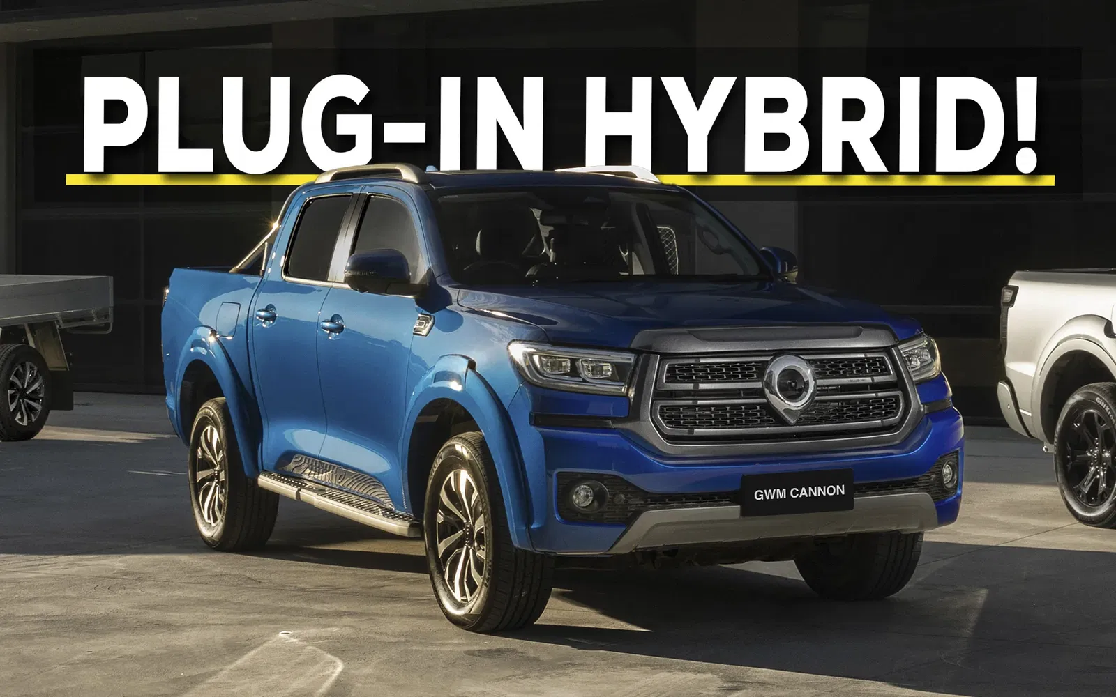 GWM Cannon Hi4-T Plug-in Hybrid Ute Confirmed for Australia with 3.5T Towing and Full-Sized Spare