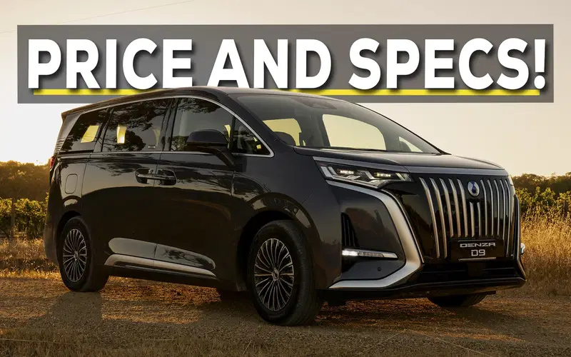 Denza Confirms Pricing and Specifications of D9 Electric Luxury People Mover in Australia