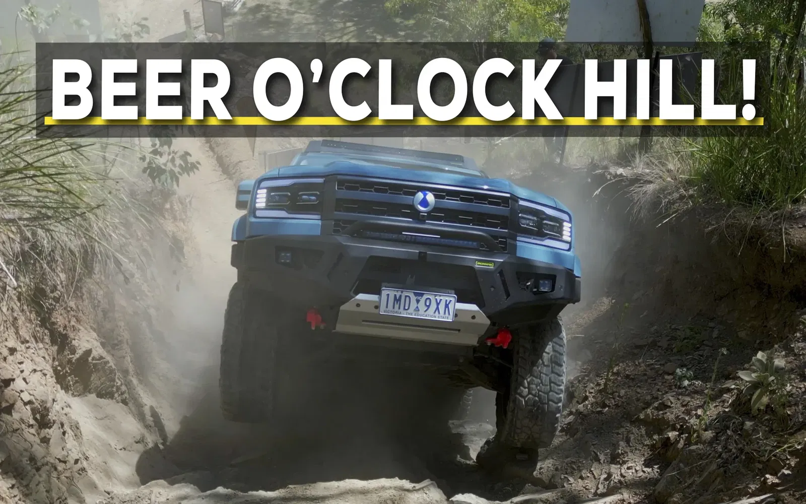 Denza B5 and B8 Luxury PHEV Off-Roaders Conquer Beer O’Clock Hill